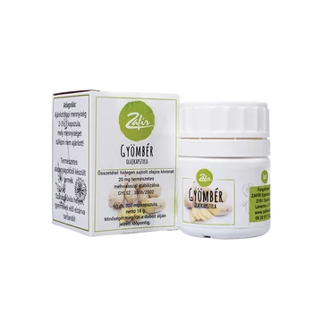 Zafír Gyömbér olajkapszula