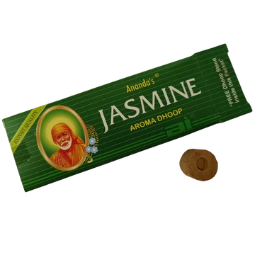 Füstölő - Jázmin (Ananda's) - füstölő égetővel!